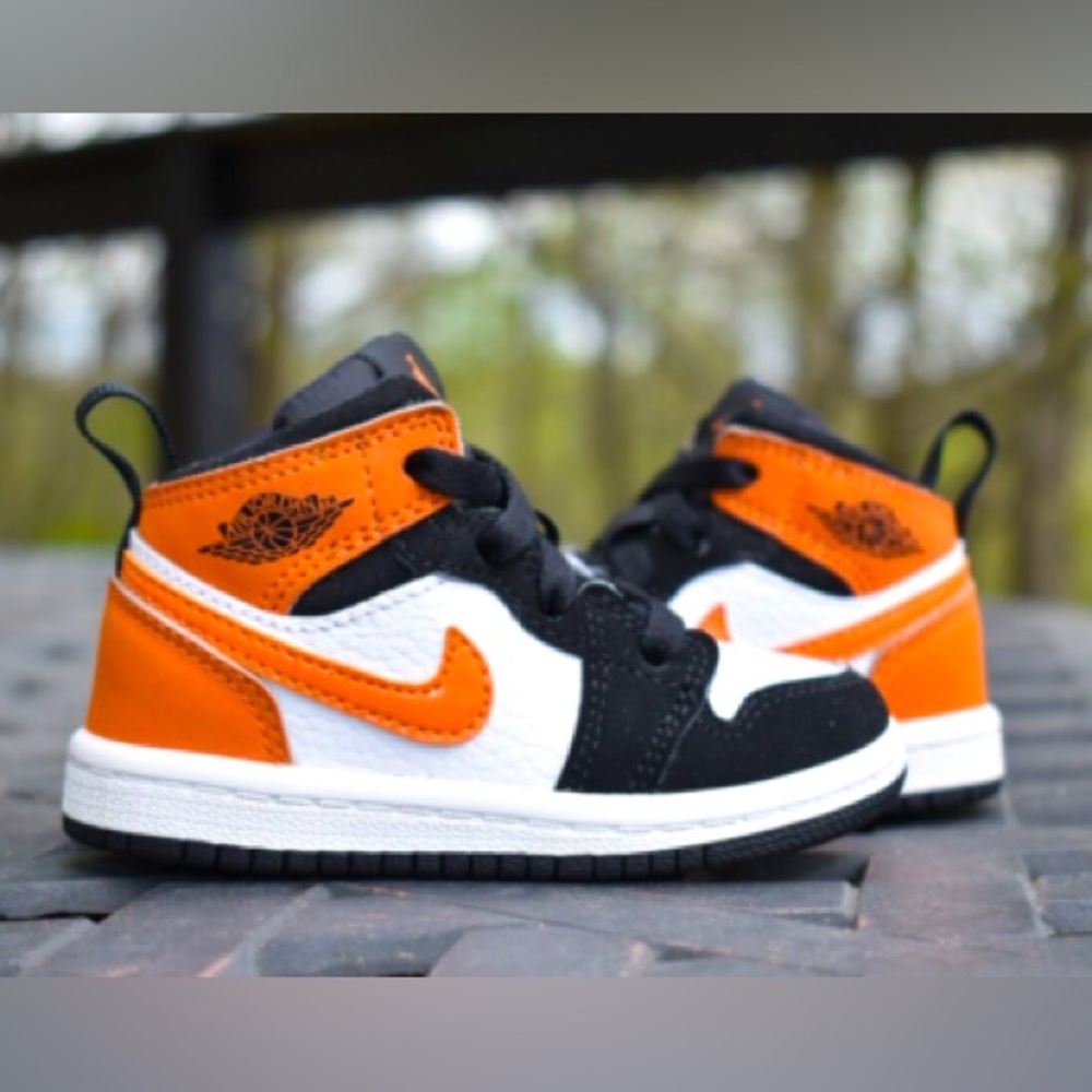 Nike Air Jordan 1 Mid. Toddler size 6c. WORN ONCE before outgrowing